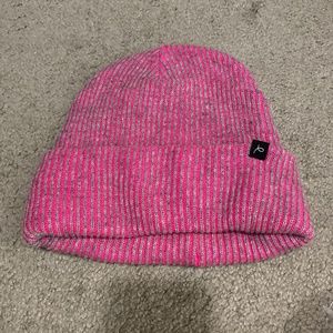 Hot pink beanie